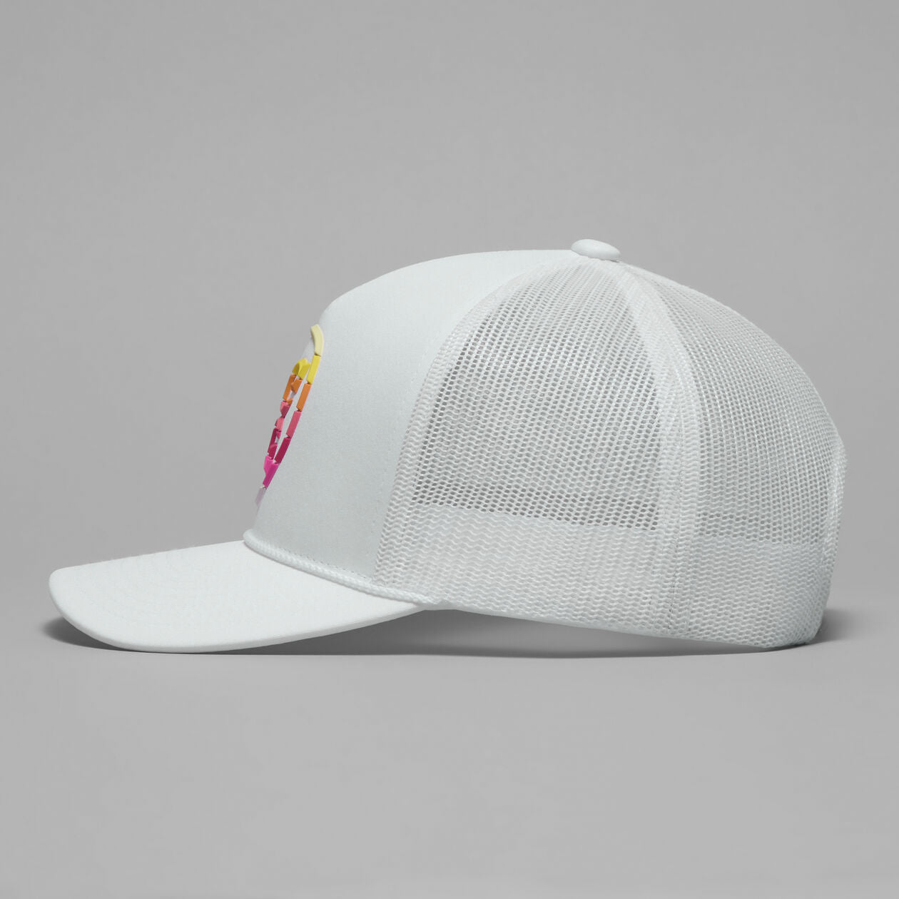 Brand New! G/Fore Gradient Circle G's Cotton Twill Trucker Golf Hat: Snow