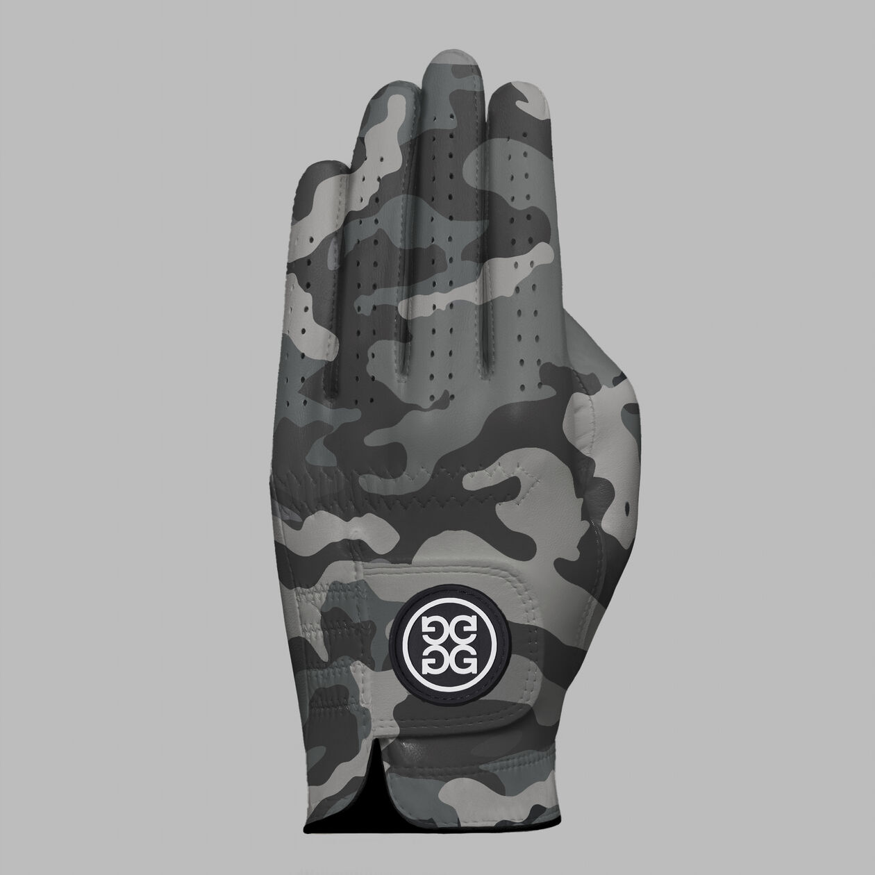 Brand New! G/Fore Men's Signature Camo Golf Gloves: Charcoal Camo, Left Hand Only