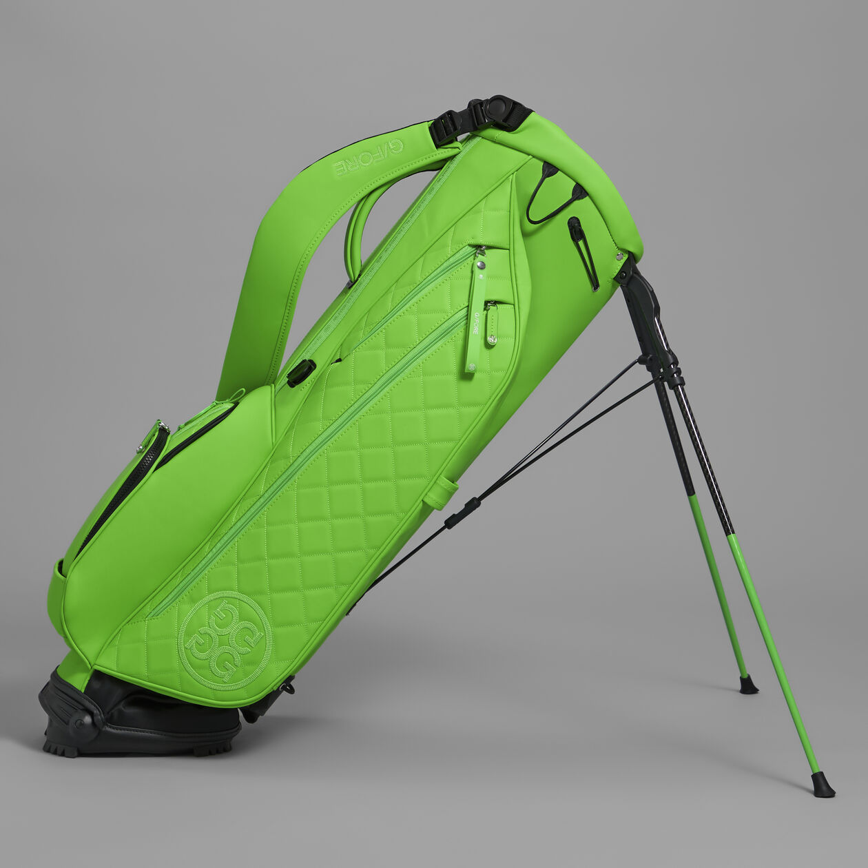 G/Fore Daytona Plus Carry Golf Bag, Colour: Acid Lime