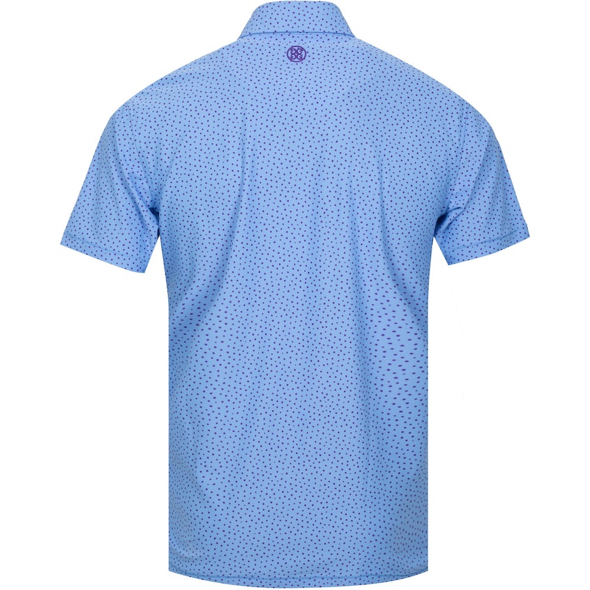 Brand New! G/Fore Men's Dots Polo: Vista Blue