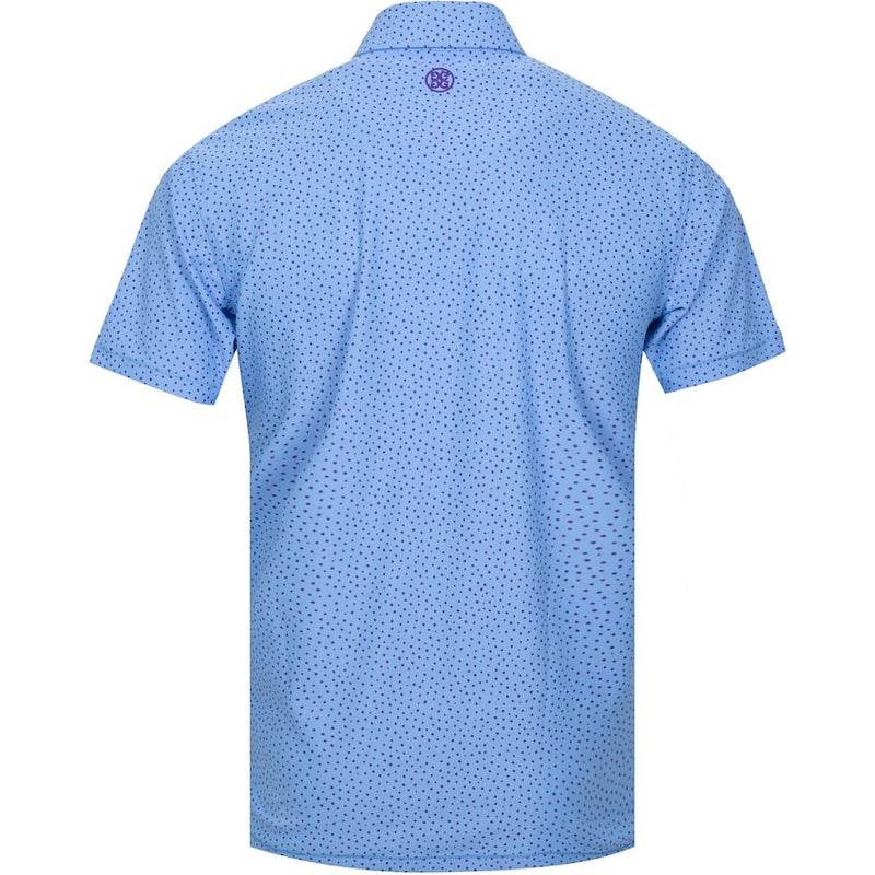Brand New! G/Fore Men's Dots Polo: Vista Blue