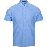Brand New! G/Fore Men's Dots Polo: Vista Blue