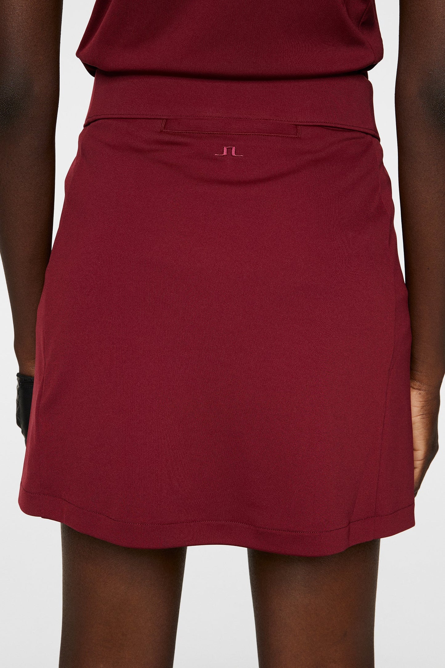 2024 J Lidegerg Women's Amelie Mid Skirt: Cabernet