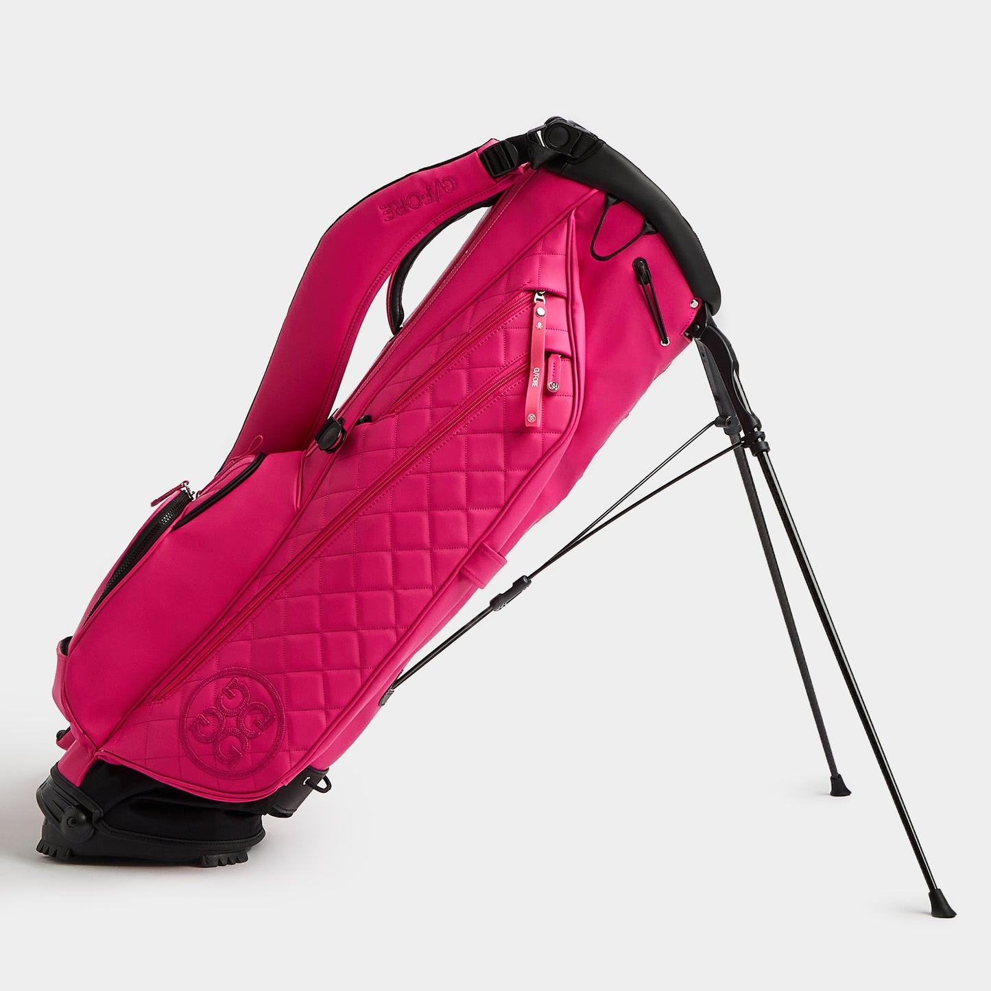 2023 New Style! G/Fore Daytona Plus Carry Golf Bag, Colour: Pink