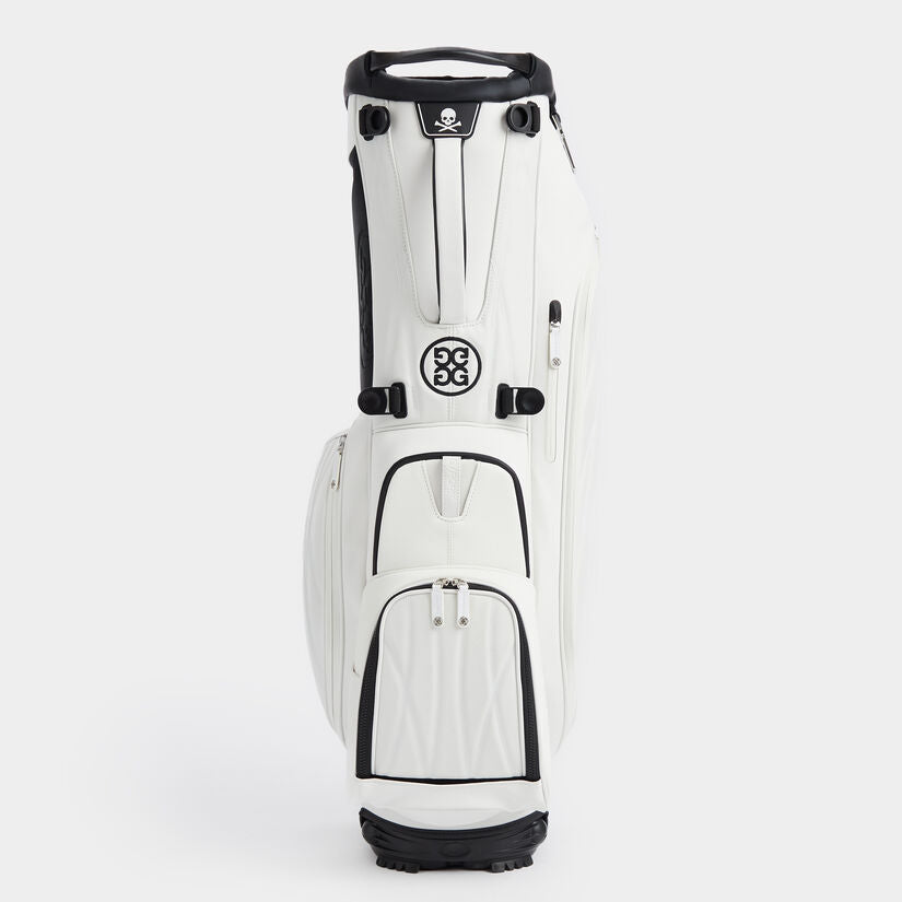 2023 G/Fore Transporter Tour Carry Golf Bag, Colour: Snow