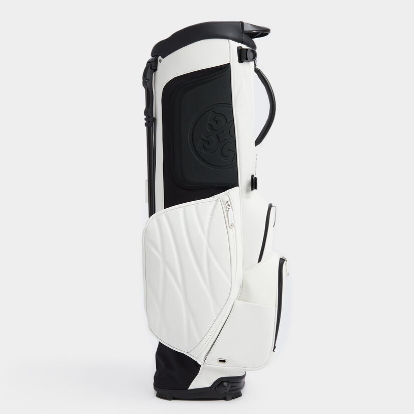 2023 G/Fore Transporter Tour Carry Golf Bag, Colour: Snow