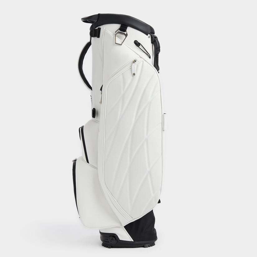 2023 G/Fore Transporter Tour Carry Golf Bag, Colour: Snow