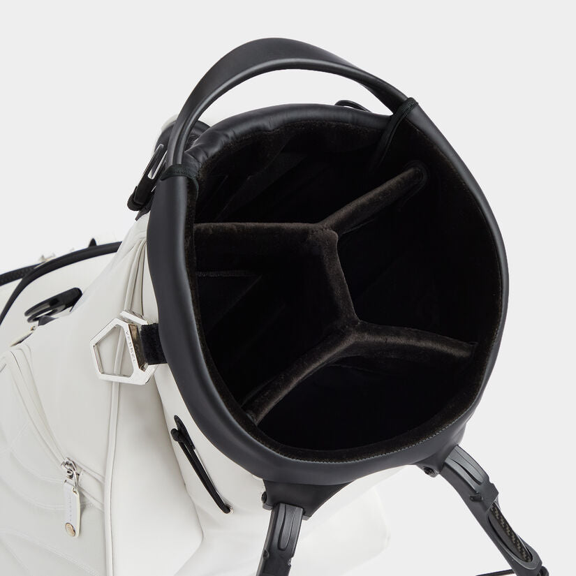 G/Fore Transporter Tour Carry Golf Bag, Colour: Snow