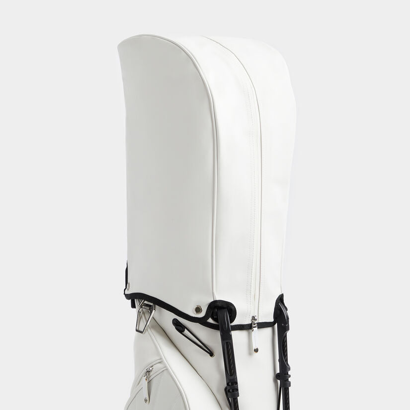 2023 G/Fore Transporter Tour Carry Golf Bag, Colour: Snow