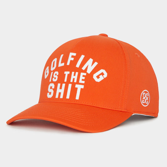 2023 G/Fore "Golfing is the sh*t" Twill Snapback Hat - Exotic