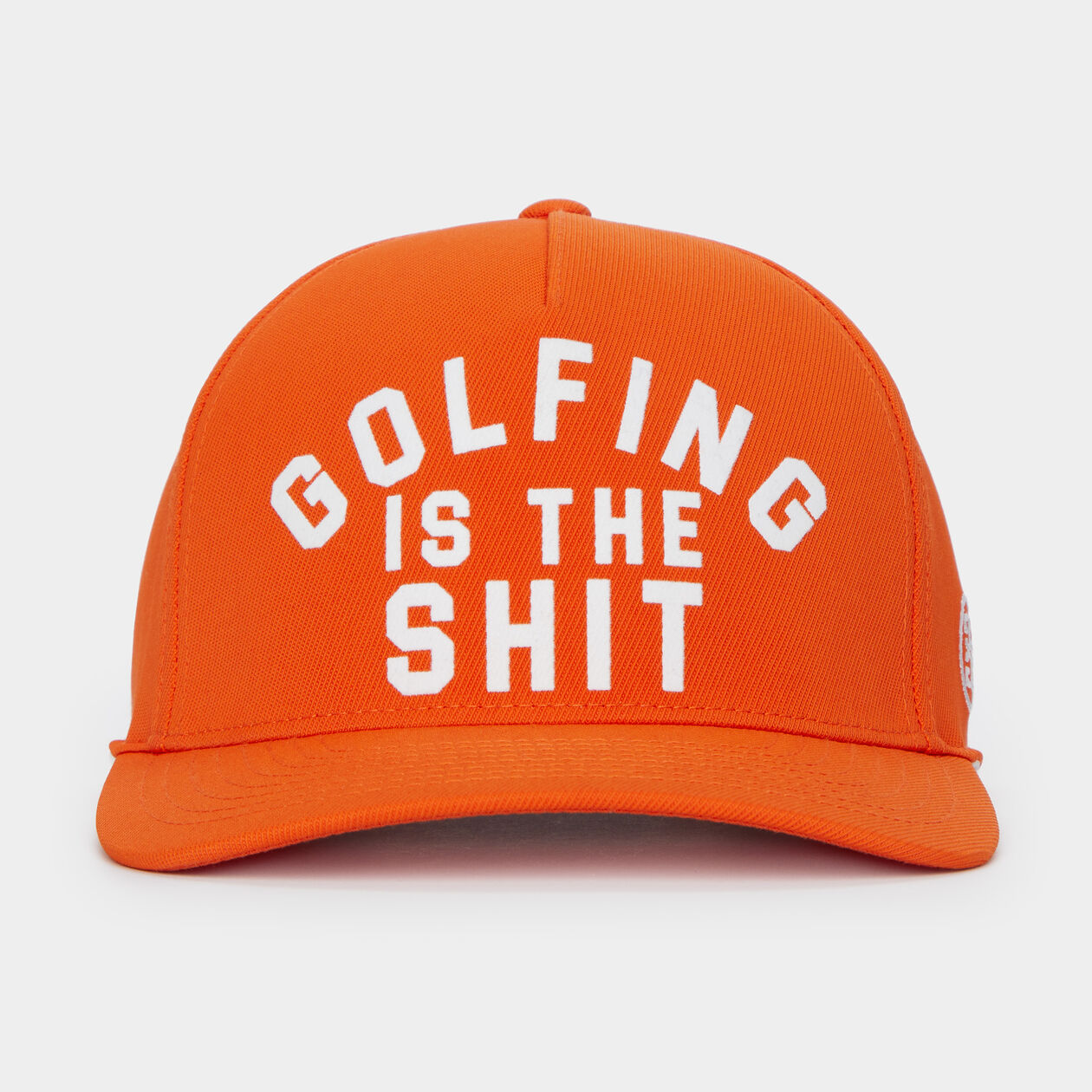 2023 G/Fore“Golfing is the sh*t”斜纹平沿帽 - 异域风情