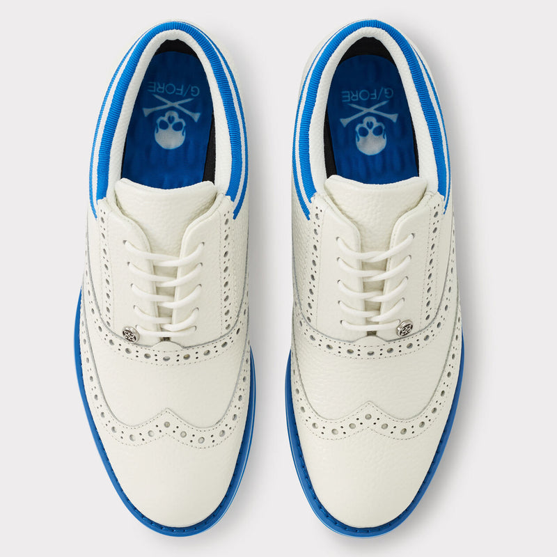 G/Fore Women's Grosgrain Brogue Gallivanter Golf Shoes - Snow/Racer