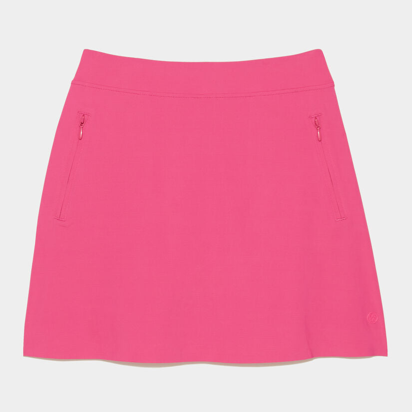 2023 G/Fore Women's Silky Tech Nylon A-Line Skort: Sorbet