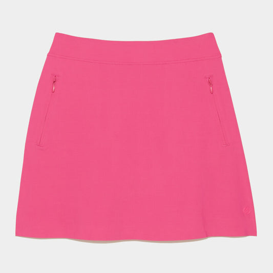 2023 G/Fore Women's Silky Tech Nylon A-Line Skort: Sorbet