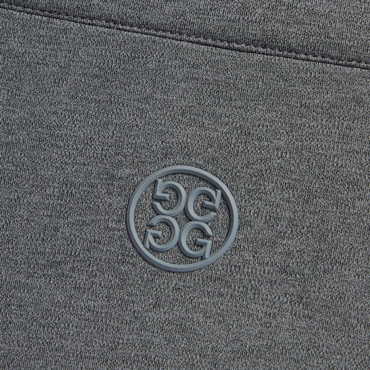 Brand New! G/Fore Men’s Daytona Mélange Tech Interlock Pullover: Charcoal Heather Grey
