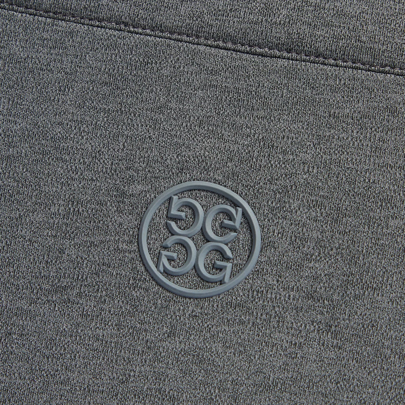 Brand New! G/Fore Men’s Daytona Mélange Tech Interlock Pullover: Charcoal Heather Grey