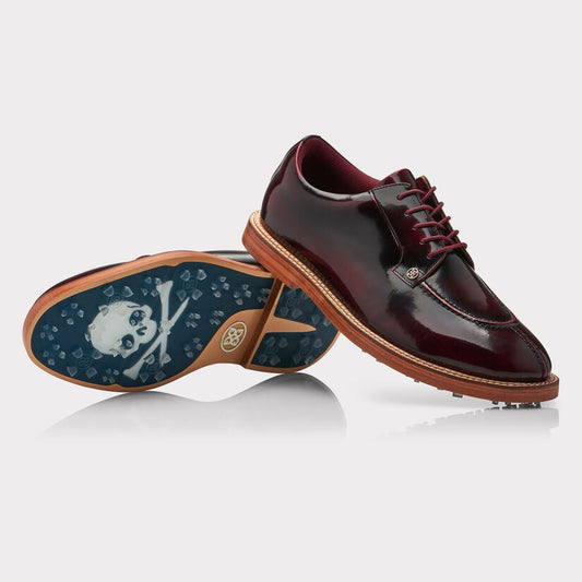 Brand New! G/Fore Men's Limited Edition Burnished Gallivanter Golf Shoes: Cherry Brown