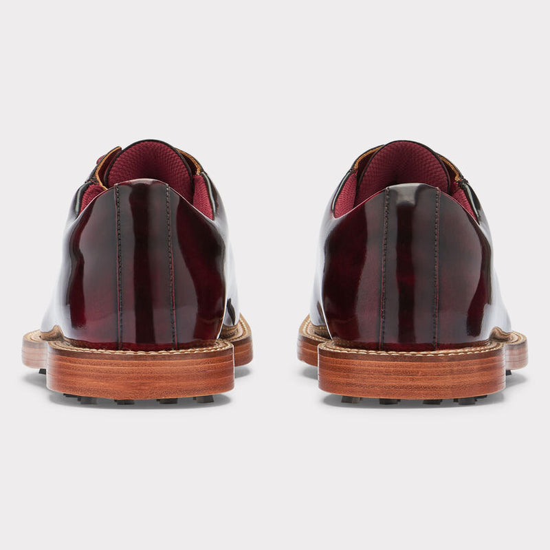 Brand New! G/Fore Men's Limited Edition Burnished Gallivanter Golf Shoes: Cherry Brown