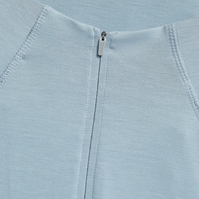 G/Fore Men's Luxe Quarter Zip Mid Layer: Drizzle