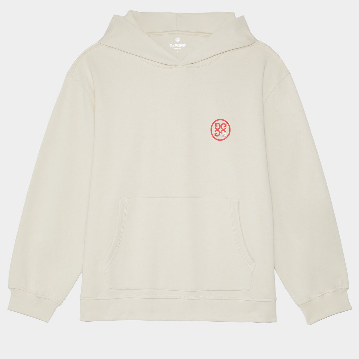 G/FORE Unisex Statement Oversized French Terry Hoodie: Stone ...