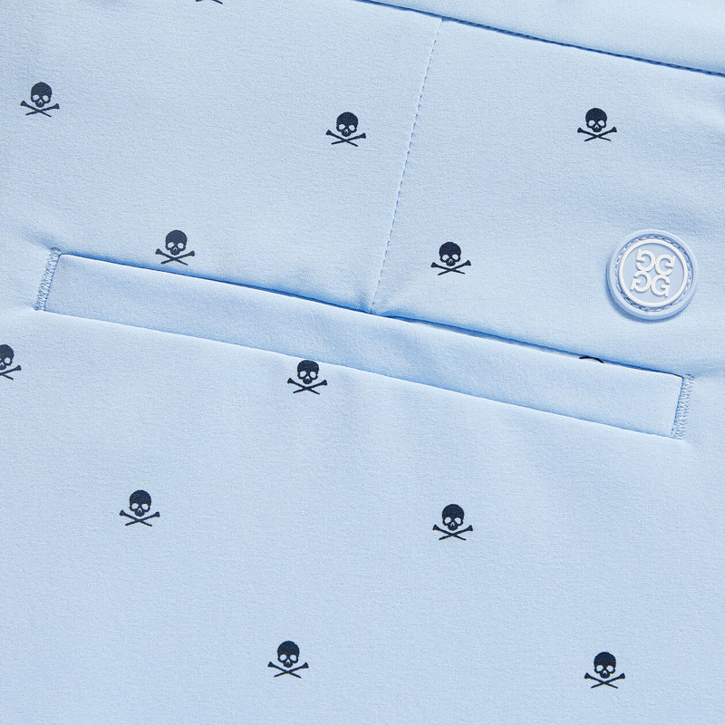 Brand New! G/Fore Men's Skull & T's Maverick 4-Way Stretch Short: Sky