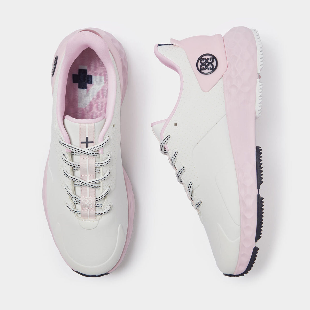 Brand New! G/Fore Women's Perforated MG4+ Golf Shoes: Snow/Blush