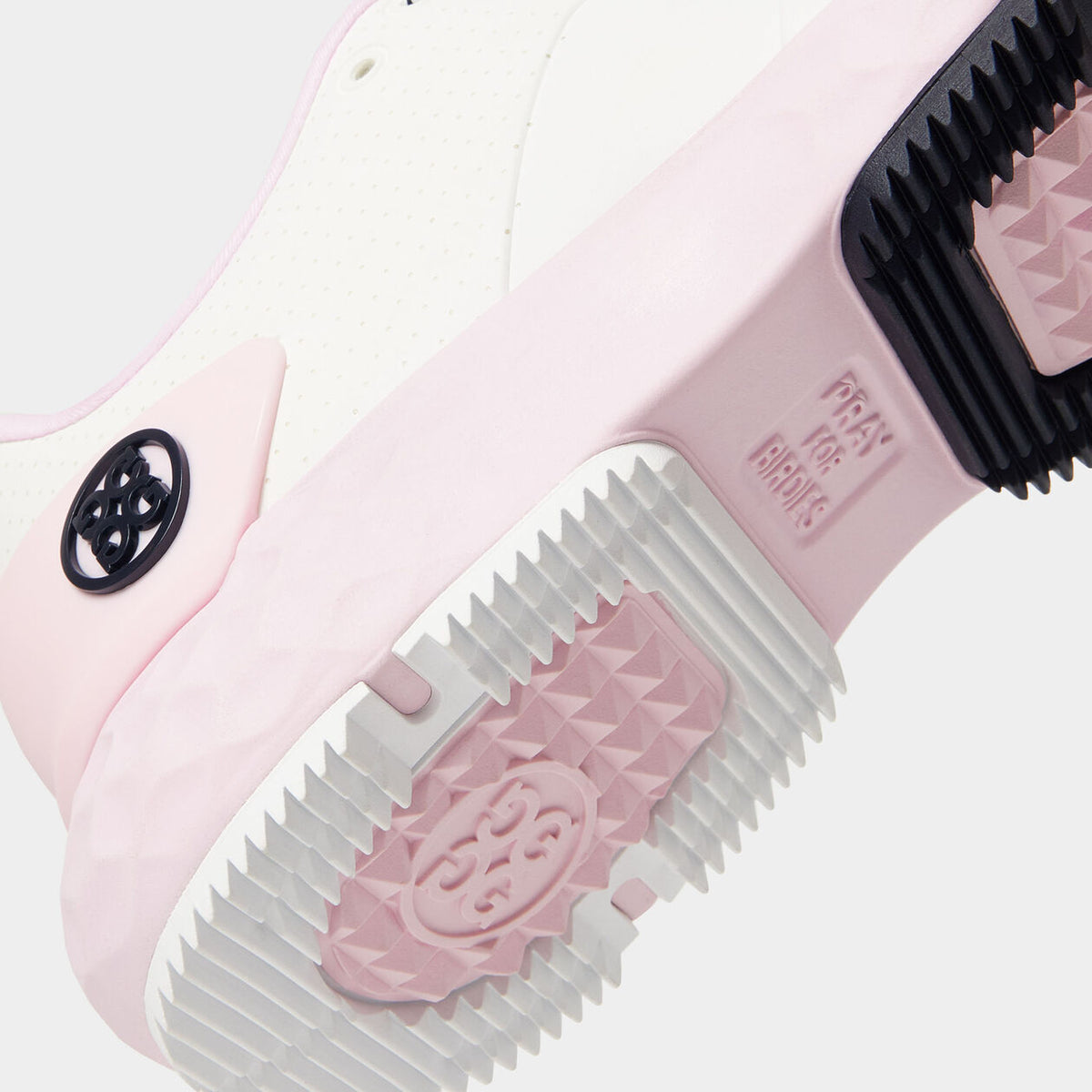 Brand New! G/Fore Women's Perforated MG4+ Golf Shoes: Snow/Blush