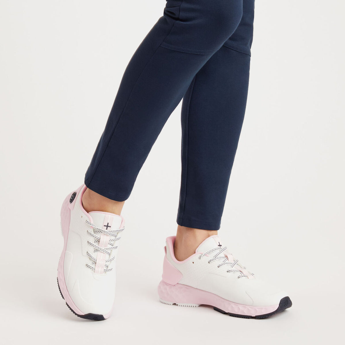 Brand New! G/Fore Women's Perforated MG4+ Golf Shoes: Snow/Blush