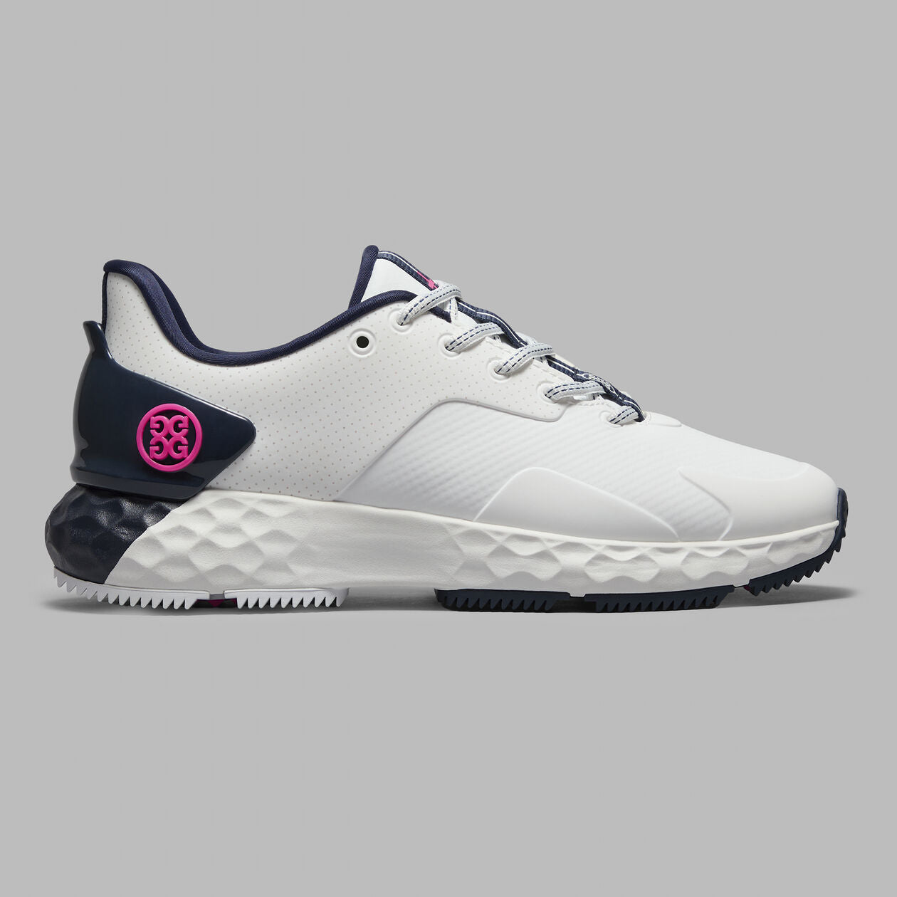 Brand New! G/Fore Women's Perforated MG4+ Golf Shoes: Snow/Blush & Snow/Twilight