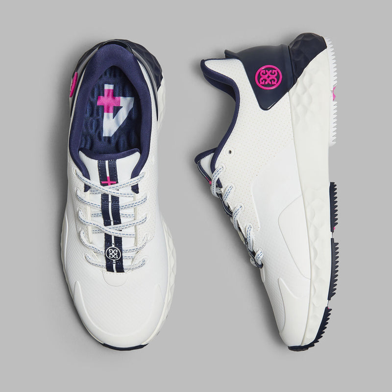 Brand New! G/Fore Women's Perforated MG4+ Golf Shoes: Snow/Blush