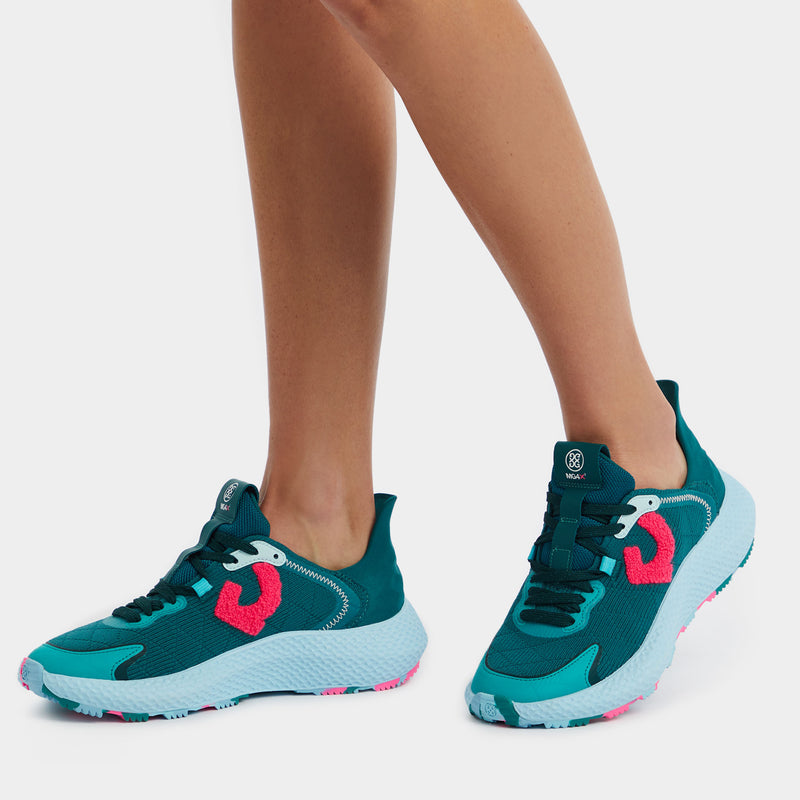 Brand New! G/FORE Women's MG4X2 Quilted Knit Hybrid Golf Cross Trainer: Spruce