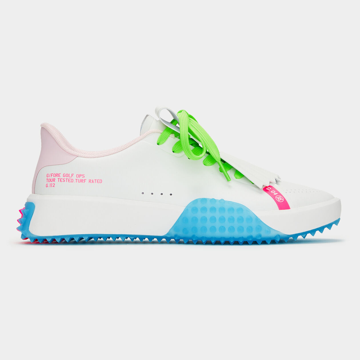 Brand New! G/Fore Women's G.112 Kiltie Golf Shoes: Snow/Multi ...