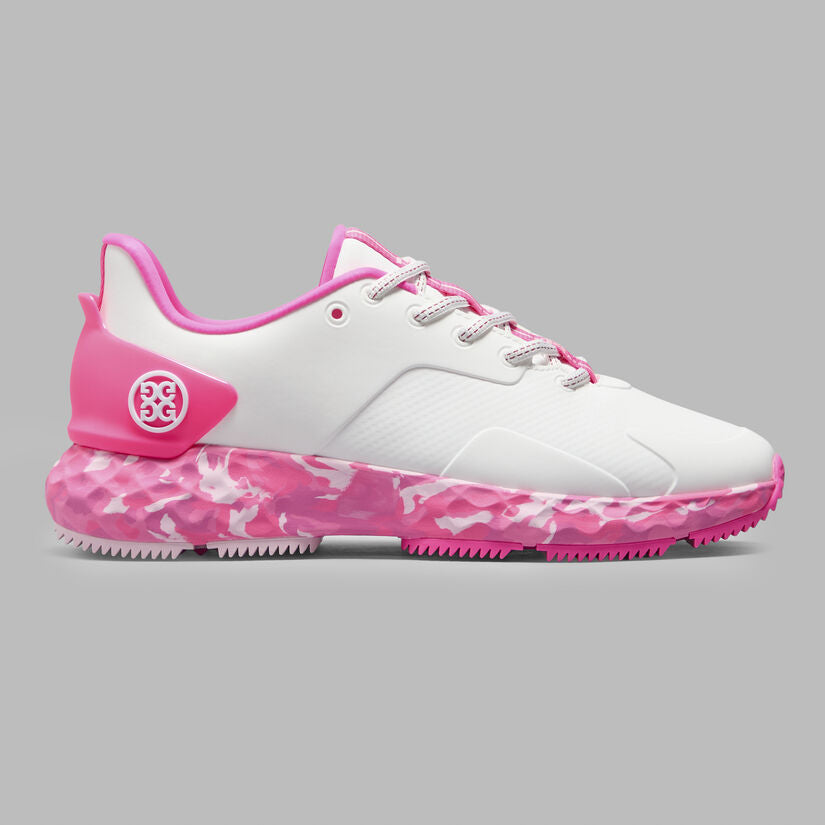 Brand New! G/Fore Women's MG4+ Camo Sole Golf Shoes - Snow/Knockout Pink