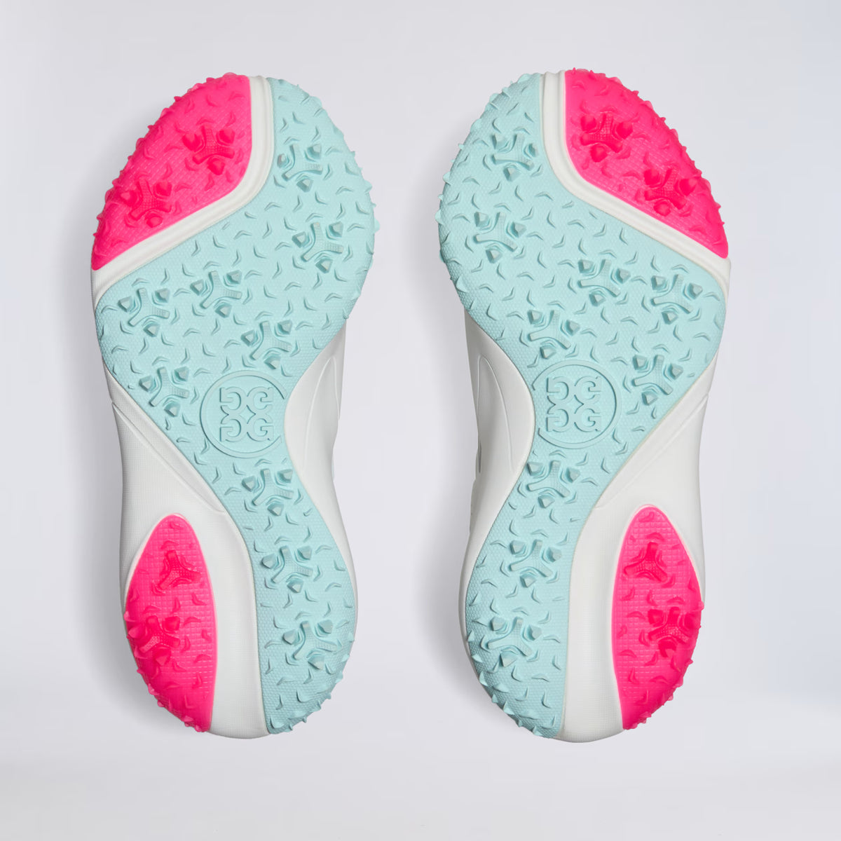 Nouveau ! Chaussures de golf G/FORE édition limitée G/18 pour femme – Snow/Knockout Pink