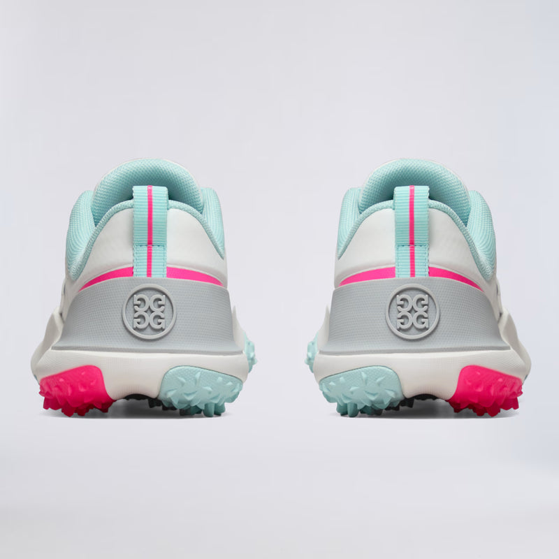 Nouveau ! Chaussures de golf G/FORE édition limitée G/18 pour femme – Snow/Knockout Pink