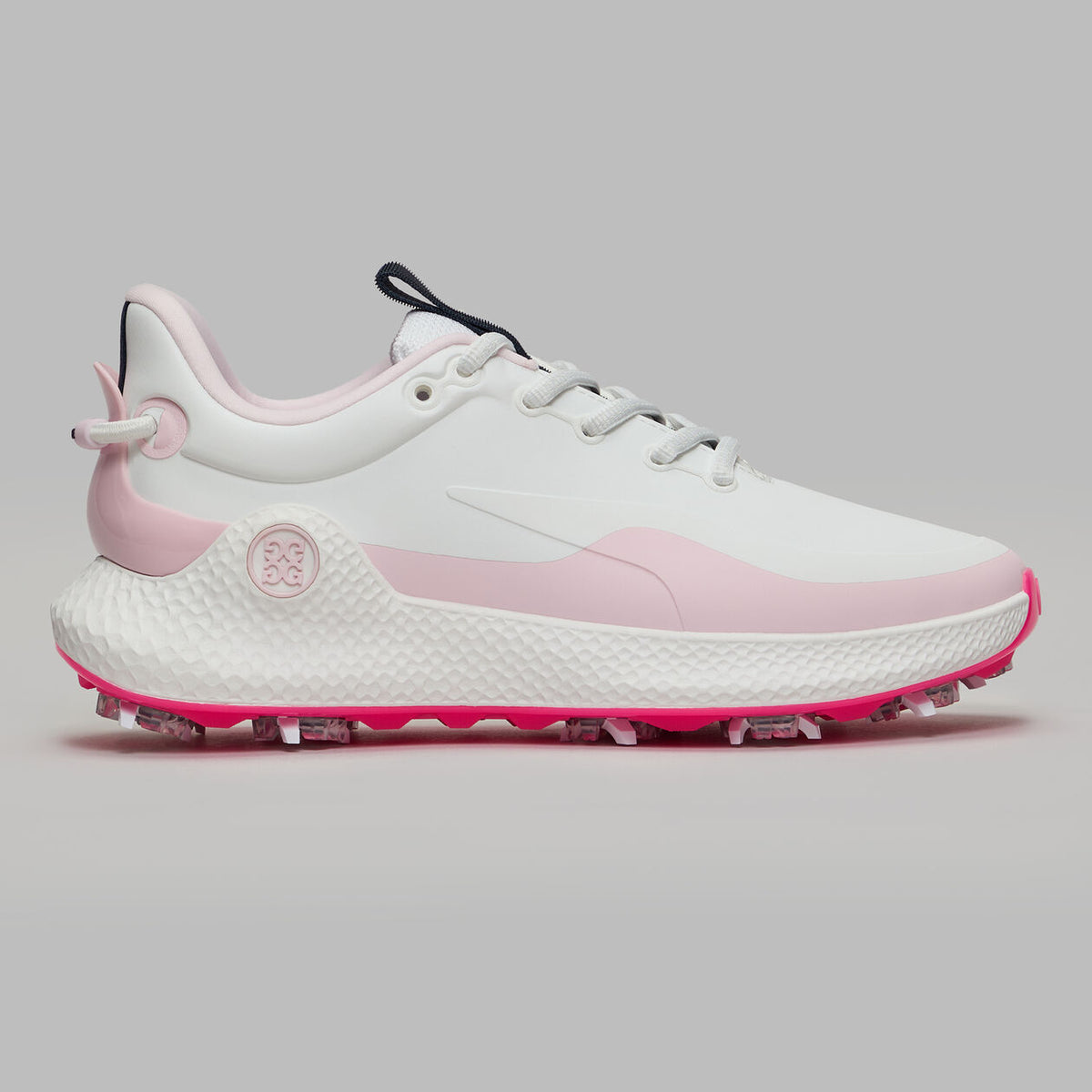 Brand New! G/Fore Women's MG4+ O2 G/Lock Golf Shoes: Snow/Blush