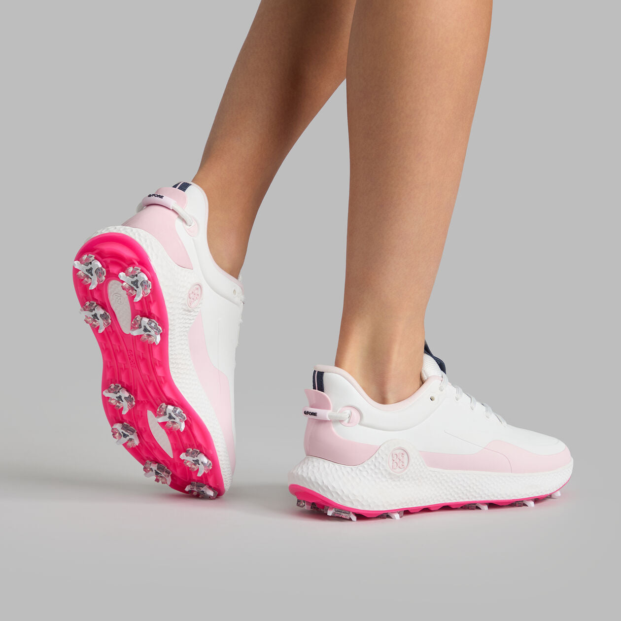 2025 G/Fore Women's MG4+ O2 G/Lock Golf Shoes: Snow/Blush