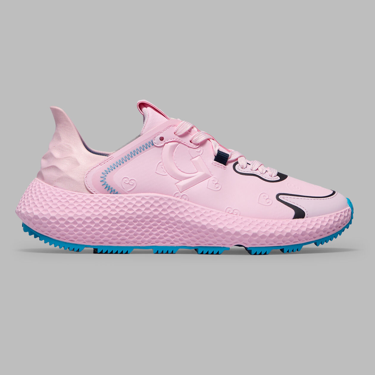 2025 G/Fore Women’s MG4X2 Heart G's Hybrid Golf Cross Trainer: Blush/Venetian