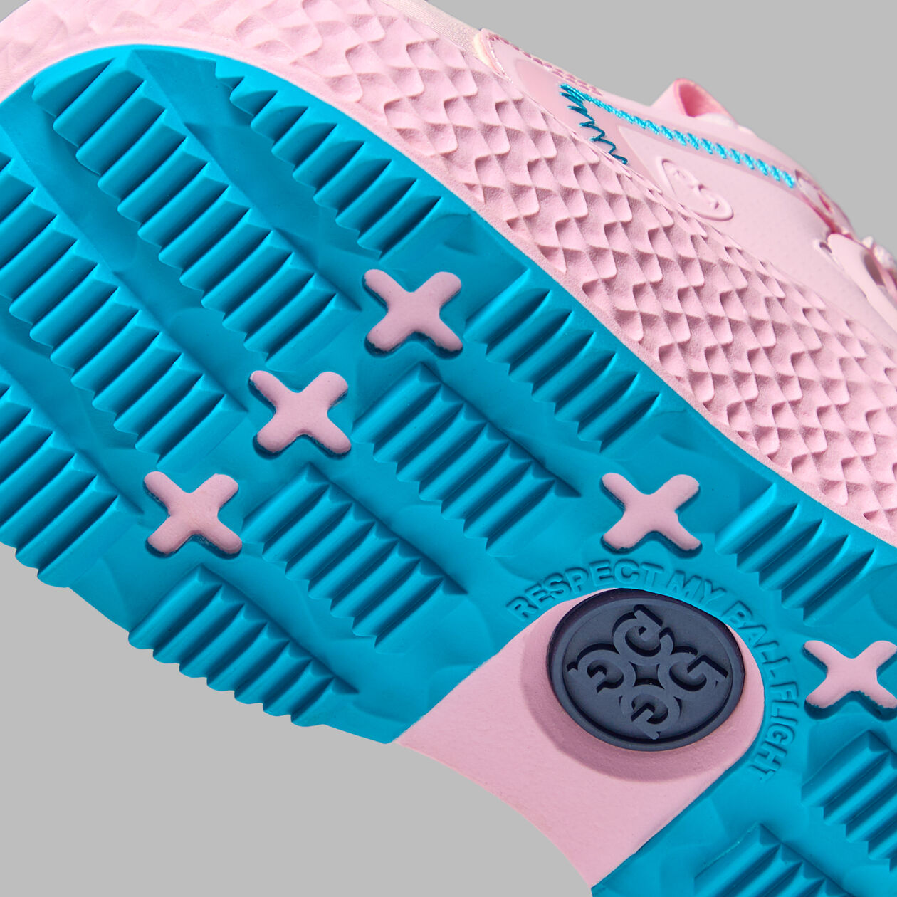 2025 G/Fore Women’s MG4X2 Heart G's Hybrid Golf Cross Trainer: Blush/Venetian