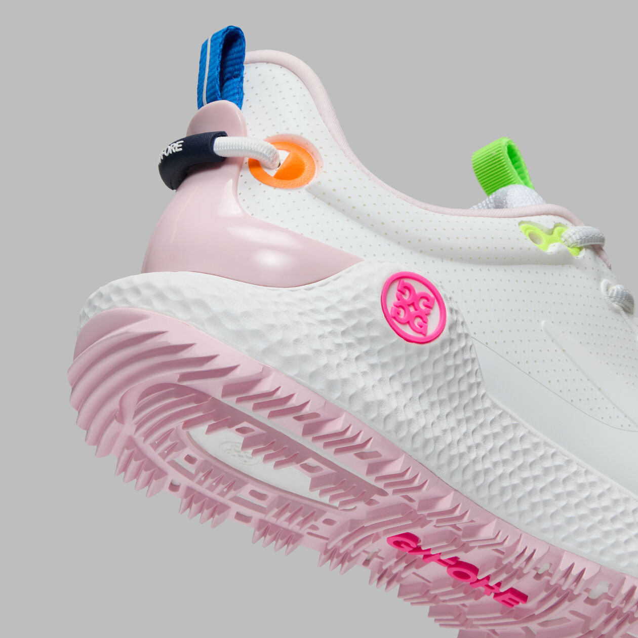 2025 G/Fore Women's MG4+ O2 Golf Shoes: Snow/Multi