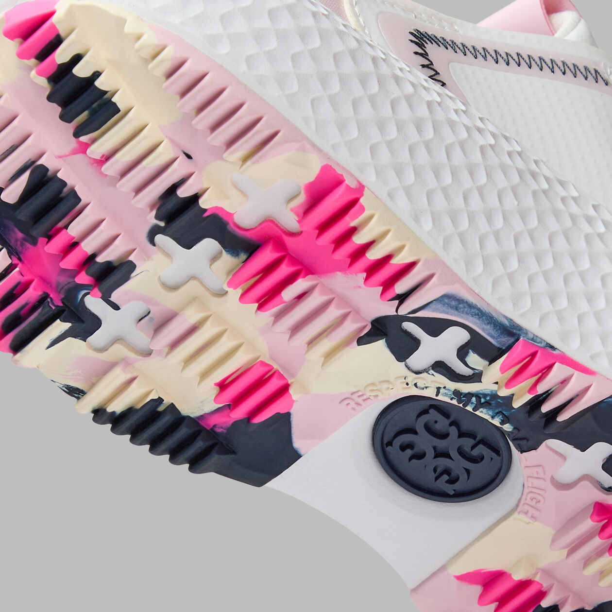 Brand New! G/Fore Women's MG4X2 Hybrid Golf Cross Trainer- Snow/Blush