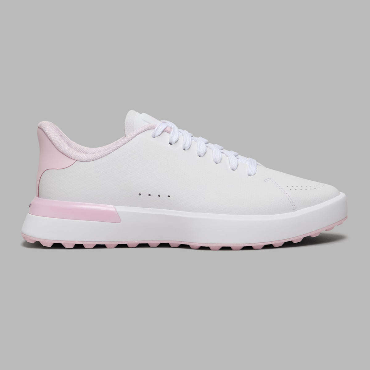 2026 G/Fore Women's Ltd Release G.112 Perforated Kiltie Golf Shoes: Snow/Blush