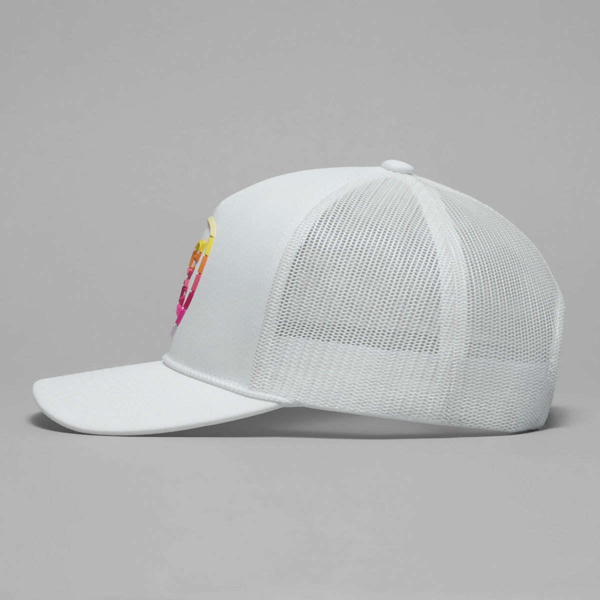 Brand New! G/Fore Gradient Circle G's Cotton Twill Trucker Golf Hat: Snow