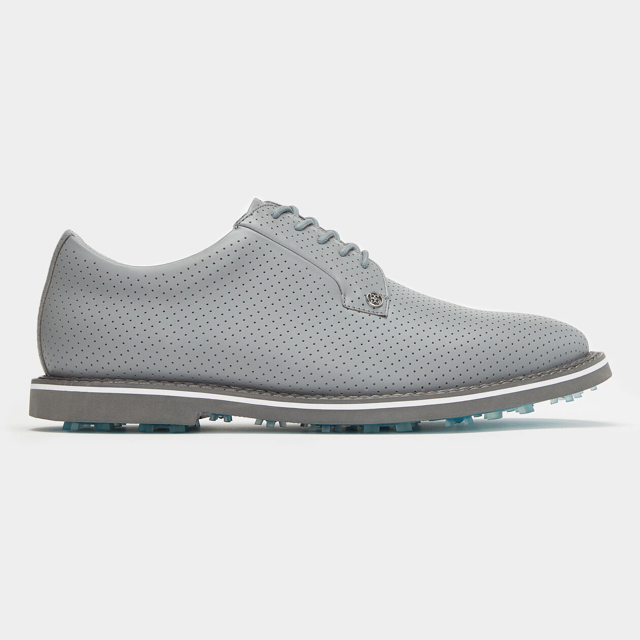 2024 G/Fore Men's Gallivanter Perforated Leather Golf Shoes: Monument