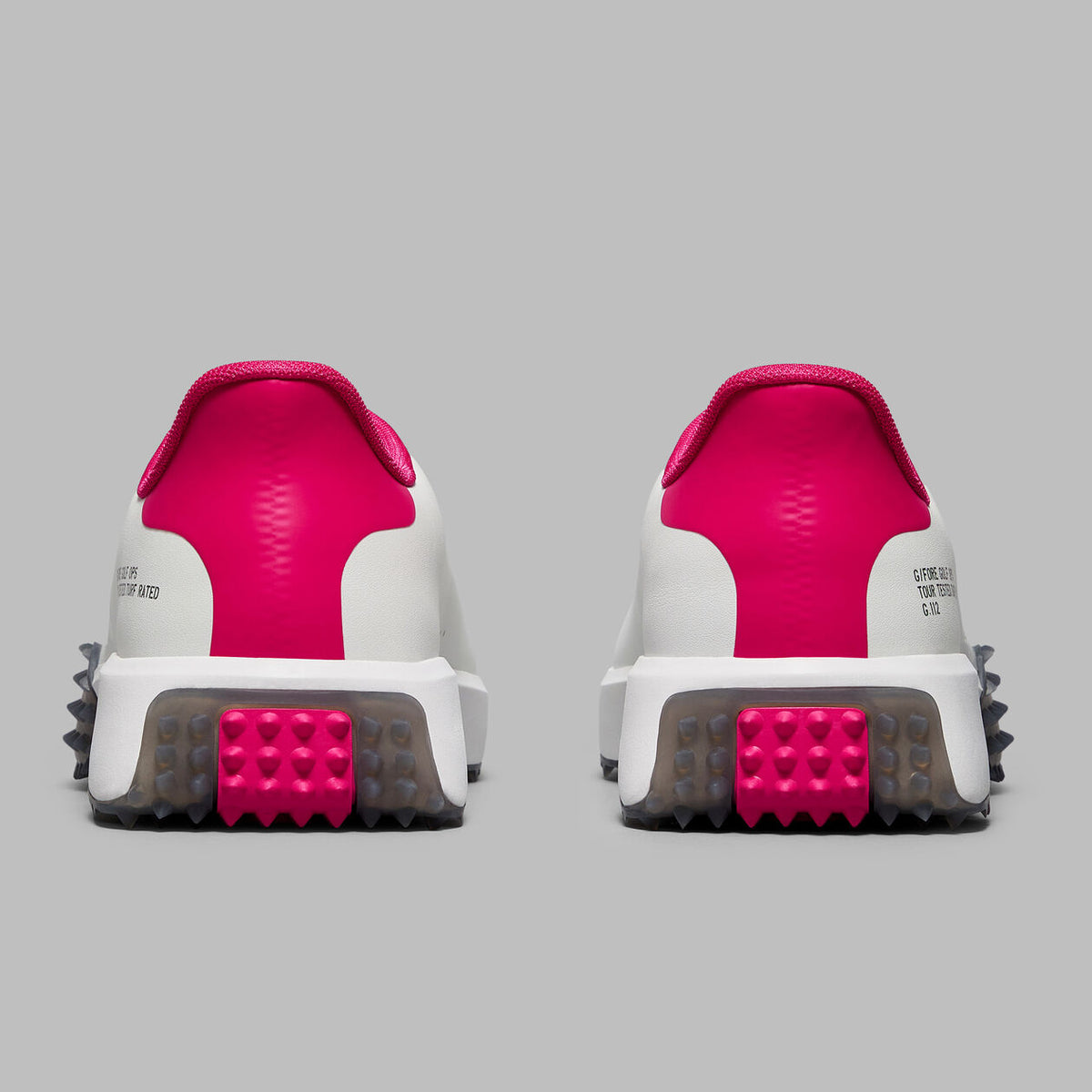 Brand New! G/Fore Men's G.112 Golf Shoes: Snow/ Framboise
