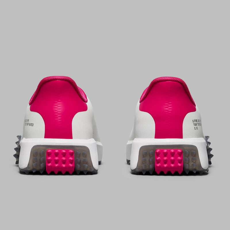 Brand New! G/Fore Men's G.112 Golf Shoes: Snow/ Framboise