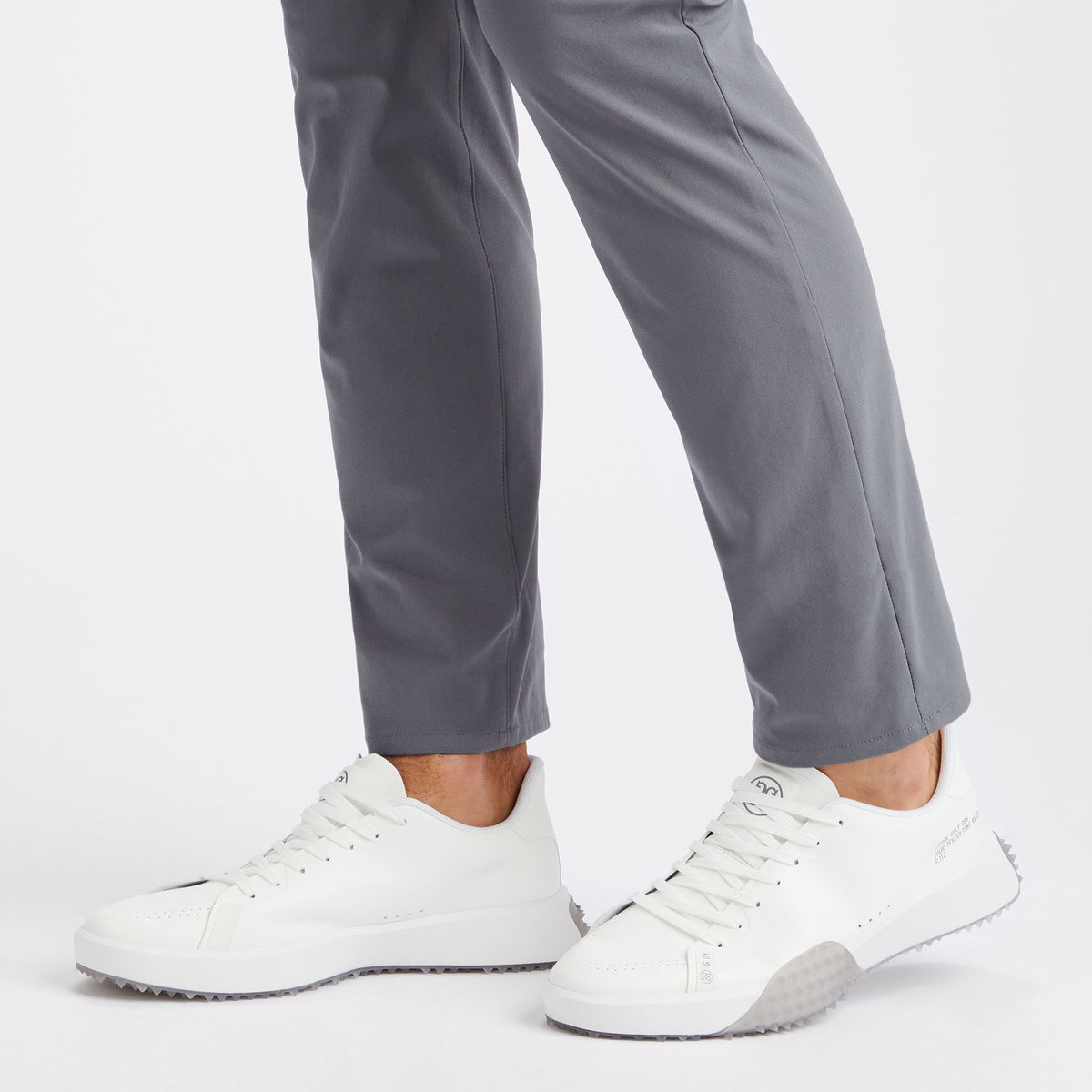 G/Fore Men's G.112 P.U. Leather Golf Shoes: Snow/Nimbus