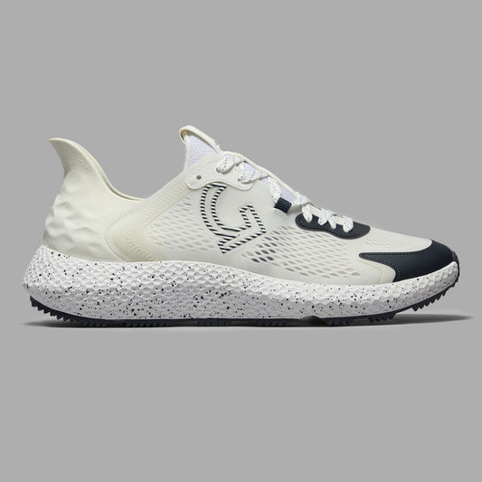 Brand New! G/Fore Men's MG4X2 Knit Specks & Stripes Hybrid Golf Cross Trainer: Snow/Twilight