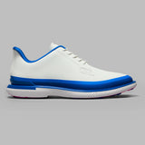 Brand New! G/Fore Men's Gallivan2r Tuxedo Stripe Golf Shoes: Snow/Lisbon