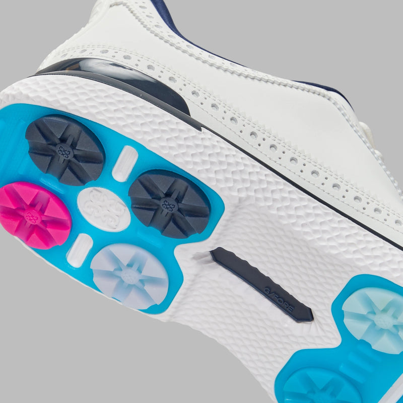 Brand New! G/Fore Men's Gallivan2r Longwing Golf Shoes: Snow/Twilight